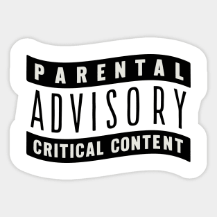 Parental-Advisory Sticker